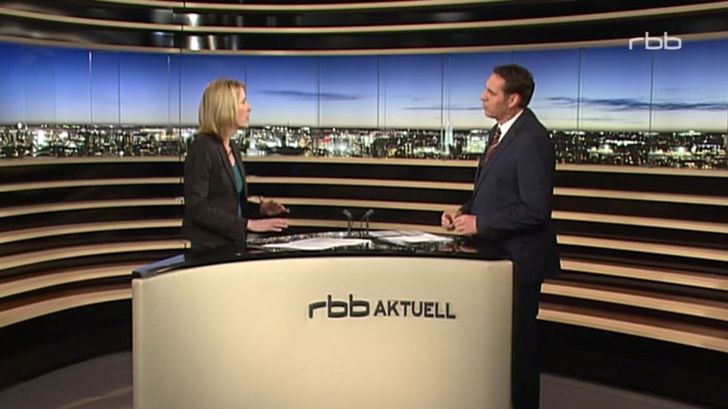 TV-Interview rbb aktuell, 2016